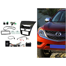 CTKMZ01 Mazda BT-50 2012 - 2017 Double Din Car Stereo Fascia Fitting Kit