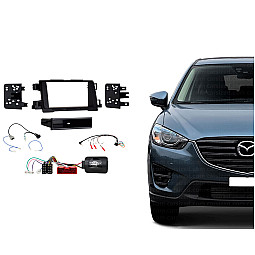 CTKMZ10 Mazda CX-5 2012 - 2017 Double Din Car Stereo Fascia Fitting Kit CTKMZ10 Mazda CX-5 2012 - 2017 Double Din Car Stereo Fascia Fitting Kit