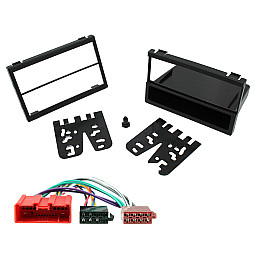 Mazda MX-5 CD Car Stereo Fitting Kit Fascia Panel Wiring Loom Black Mazda MX-5 CD Car Stereo Fitting Kit Fascia Panel Wiring Loom Black