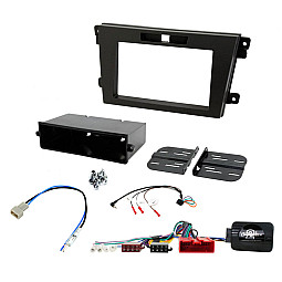 Mazda CX-7 2009 - 2012 Stereo Single / Double Din Fascia Steering Antenna Non BOSE Fitting Kit Mazda CX-7 2009 - 2012 Stereo Single / Double Din Fascia Steering Antenna Non BOSE Fitting Kit