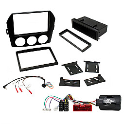 Mazda MX-5 Non-Bose Double / Single Din Car Stereo Fascia Steering Wheel Fitting Kit Mazda MX-5 Non-Bose Double / Single Din Car Stereo Fascia Steering Wheel Fitting Kit