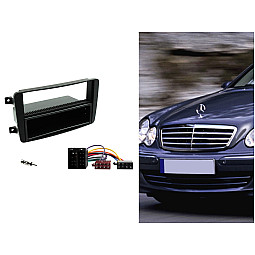 Connects2 CTKMB01-ISO Mercedes C Class 2001 - 2004 Car Stereo Fascia Fitting Kit Connects2 CTKMB01-ISO Mercedes C Class 2001 - 2004 Car Stereo Fascia Fitting Kit