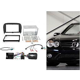 Connects2 CTKMB08 - Mercedes SL R230 2004 - 2014 Double Din Car Stereo Fitting Kit Connects2 CTKMB08 - Mercedes SL R230 2004 - 2014 Double Din Car Stereo Fitting Kit