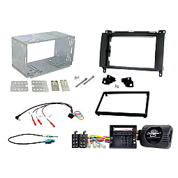 CTKMB12 Mercedes A, B Class, Sprinter, Vito, Viano Double Din Car Stereo Fascia Fitting Kit CTKMB12 Mercedes A, B Class, Sprinter, Vito, Viano Double Din Car Stereo Fascia Fitting Kit