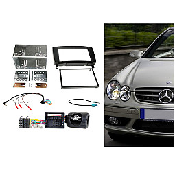 CTKMB15 Mercedes CLK 2004 - 2009 Double Din Car Stereo Fascia Fitting Kit CTKMB15 Mercedes CLK 2004 - 2009 Double Din Car Stereo Fascia Fitting Kit
