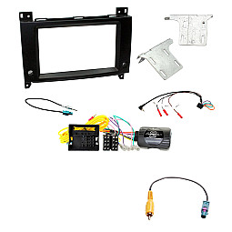 Mercedes Vito 2015> Double Din Fascia Reverse Camera Retention Interface Kit Mercedes Vito 2015> Double Din Fascia Reverse Camera Retention Interface Kit