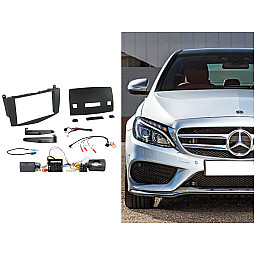 CTKMB27 Mercedes C Class 2007 - 2011 Double Din Car Stereo Fascia Fitting Kit CTKMB27 Mercedes C Class 2007 - 2011 Double Din Car Stereo Fascia Fitting Kit