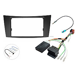 InCarTec FK-710 Mercedes E Class 2002-2008 Double Din Car Stereo Fitting Kit (NTG1)