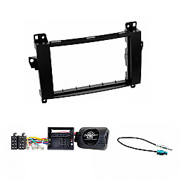 Mercedes Sprinter 2006-2018 Double Din Car Stereo Fitting Kit, Fascia, Stalk Control, Aerial Mercedes Sprinter 2006-2018 Double Din Car Stereo Fitting Kit, Fascia, Stalk Control, Aerial