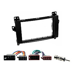 Mercedes Sprinter, Viano Double Din Car Stereo Fitting Kit Fascia, Wiring, Aerial Mercedes Sprinter, Viano Double Din Car Stereo Fitting Kit Fascia, Wiring, Aerial