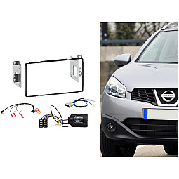 CTKNS03 Nissan Qashqai 2007-2013 Double Din Car Stereo Fitting Kit Fascia, Steering Control CTKNS03 Nissan Qashqai 2007-2013 Double Din Car Stereo Fitting Kit Fascia, Steering Control