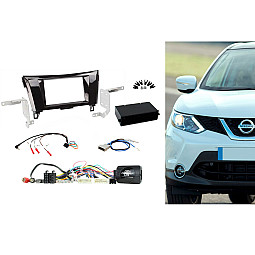 Connects2 CTKNS05 Nissan Qashqai , X-Trail Double Din Car CD Stereo Fascia Installation Kit Connects2 CTKNS05 Nissan Qashqai , X-Trail Double Din Car CD Stereo Fascia Installation Kit