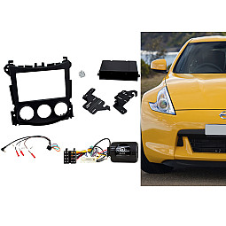 Connects2 CTKNS07 Nissan 370Z 2009-2012 Single/Double Din Car Stereo Fascia Fitting Kit  Connects2 CTKNS07 Nissan 370Z 2009-2012 Single/Double Din Car Stereo Fascia Fitting Kit