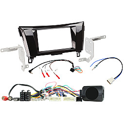 InCarTec FK-943/1 Nissan Qashqai, X-Trail Gloss Black Double Din Fitting Kit InCarTec FK-943/1 Nissan Qashqai, X-Trail Gloss Black Double Din Fitting Kit
