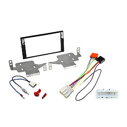 InCarTec FK-972 Nissan Juke Visia 2014-2019 Double Din Car Stereo Upgrade Fitting Kit (Without Steering Controls)
