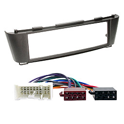 Nissan Almera 2000-2006 CD Stereo Fascia Surround Panel & Wiring Kit