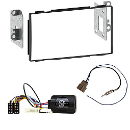 Nissan Qashqai 2007-2014 Double Din Car CD Stereo Fitting Kit, Fascia Steering Stalk Adaptor Nissan Qashqai 2007-2014 Double Din Car CD Stereo Fitting Kit, Fascia Steering Stalk Adaptor