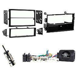 Nissan 350z (2003-2006) BOSE Car Stereo Single / Double Din Fitting Kit Fascia, Steering Control Adaptor Nissan 350z (2003-2006) BOSE Car Stereo Single / Double Din Fitting Kit Fascia, Steering Control Adaptor