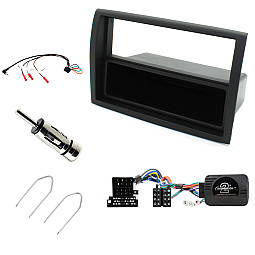 Peugeot Boxer 2008 - 2011 Single Din Stereo Fascia / Steering / Antenna Fitting Kit Peugeot Boxer 2008 - 2011 Single Din Stereo Fascia / Steering / Antenna Fitting Kit