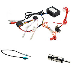 Porsche 911 (996) and Boxster (986) 1997 - 2004 Single Din With Fiber Amp / Antenna  Fitting Kit
