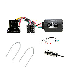 Renault Trafic 2000-2005 Single Din Car Stereo Fitting Kit / Steering Control / Antenna Renault Trafic 2000-2005 Single Din Car Stereo Fitting Kit / Steering Control / Antenna