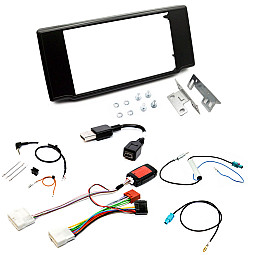 Renault Trafic Series 3 Phase 2 (2022>) Double Din Fascia / Steering / Antenna Fitting Kit Renault Trafic Series 3 Phase 2 (2022>) Double Din Fascia / Steering / Antenna Fitting Kit