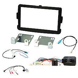 Renault Master 2010 - 2019 With TYPE8 Stereo Double Din Fascia / Steering / FM, DAB Antenna Kit