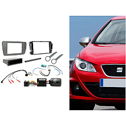 CTKST14 Seat Ibiza 2008 - 2014 Single / Double Din Car Stereo Fascia Fitting Kit CTKST14 Seat Ibiza 2008 - 2014 Single / Double Din Car Stereo Fascia Fitting Kit