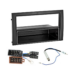 Skoda Fabia 2004 - 2007 Car CD Stereo Black Fascia Wiring Aerial Fitting Kit Skoda Fabia 2004 - 2007 Car CD Stereo Black Fascia Wiring Aerial Fitting Kit