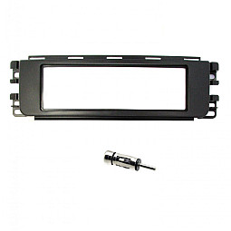 Smart For Four 2004-2006 Black Single Din Fascia Panel Fitting Kit