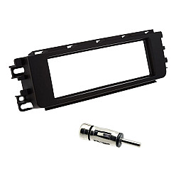 Smart For Four 2004-2006 Matt Black Single Din Fascia Panel Fitting Kit