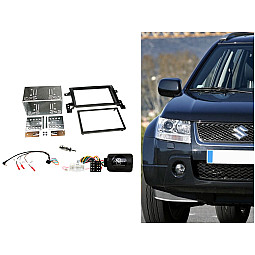 Connects2 CTKSZ01 Suzuki Grand Vitara Double Din Car Stereo Fitting Kit Connects2 CTKSZ01 Suzuki Grand Vitara Double Din Car Stereo Fitting Kit