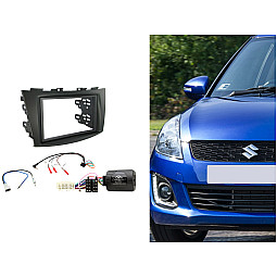 Connects2 CTKSZ02 - Suzuki Swift 2011-2017 Double Din Car Stereo Fitting Kit Connects2 CTKSZ02 - Suzuki Swift 2011-2017 Double Din Car Stereo Fitting Kit