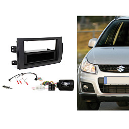Connects2 CTKSZ03 Suzuki SX4 2006 -2014 Single or Double Din Car Stereo Fitting Kit - Black Connects2 CTKSZ03 Suzuki SX4 2006 -2014 Single or Double Din Car Stereo Fitting Kit - Black