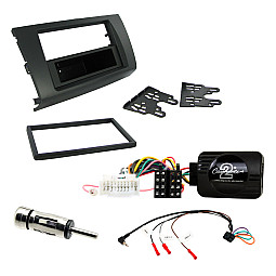 SuzuKi Swift 2005-2010 Car CD Stereo Fitting Kit, Fascia & Stalk Control SuzuKi Swift 2005-2010 Car CD Stereo Fitting Kit, Fascia & Stalk Control