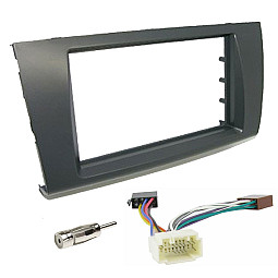 SuzuKi Swift 2005 - 2011 Double Din Car CD Stereo Fascia Wiring Fitting Kit