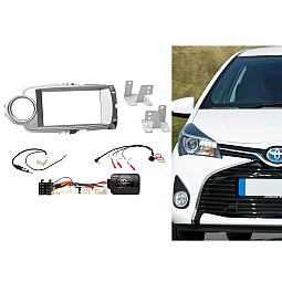 Connects2 CTKTY09 Toyota Yaris 2011-2017 Double Din Car Stereo Fascia Fitting Kit Connects2 CTKTY09 Toyota Yaris 2011-2017 Double Din Car Stereo Fascia Fitting Kit