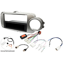 InCarTec FK-624/1 Toyota Yaris Single Din Stereo Upgrade Kit (Silver) InCarTec FK-624/1 Toyota Yaris Single Din Stereo Upgrade Kit (Silver)