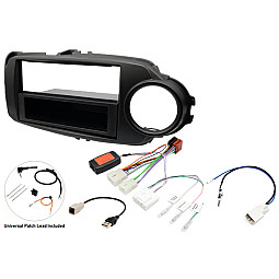 InCarTec FK-624 Toyota Yaris 2012 - 2020 Single Din Stereo Fitting Kit (MATT BLACK) InCarTec FK-624 Toyota Yaris 2012 - 2020 Single Din Stereo Fitting Kit (MATT BLACK)