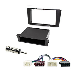 Toyota Avensis T25 2003-2007 Car Stereo Fitting Kit Fascia Surround & Wiring Kit Toyota Avensis T25 2003-2007 Car Stereo Fitting Kit Fascia Surround & Wiring Kit