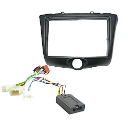 Toyota Yaris 2003-2006 Car Stereo Double Din Fitting Kit, Fascia & Stalk Control Toyota Yaris 2003-2006 Car Stereo Double Din Fitting Kit, Fascia & Stalk Control