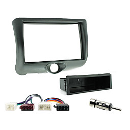 Toyota Yaris 1999 - 2003 Black Single Or Double Fascia Fascia ISO Aerial Fitting Kit Toyota Yaris 1999 - 2003 Black Single Or Double Fascia Fascia ISO Aerial Fitting Kit