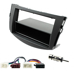 Toyota RAV4 2006 -2013 Car CD Stereo Black Fascia Surround Panel ISO Fitting Kit Toyota RAV4 2006 -2013 Car CD Stereo Black Fascia Surround Panel ISO Fitting Kit