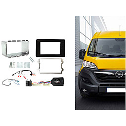 CTKRT19 Vauxhall / Opel Movano 2020> Double Din Car Stereo Fascia Fitting Kit CTKRT19 Vauxhall / Opel Movano 2020> Double Din Car Stereo Fascia Fitting Kit