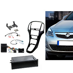 Connects2 CTKVX04 - Vauxhall Astra 2010 - 2015 Single Din Stereo Fascia Fitting Kit Pearl Black Connects2 CTKVX04 - Vauxhall Astra 2010 - 2015 Single Din Stereo Fascia Fitting Kit Pearl Black