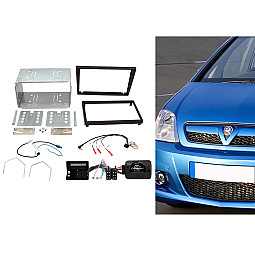 CTKVX08 Vauxhall Meriva, Signum, Tigra, Vectra (Black) Double Din Car Stereo Fitting Kit CTKVX08 Vauxhall Meriva, Signum, Tigra, Vectra (Black) Double Din Car Stereo Fitting Kit
