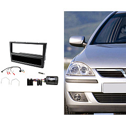 CTKVX18 Vauxhall Corsa, Meriva, Omega, Vectra Car Stereo Fitting Kit Gunmetal CTKVX18 Vauxhall Corsa, Meriva, Omega, Vectra Car Stereo Fitting Kit Gunmetal