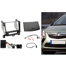 CTKVX20 Vauxhall Zafira Tourer 2012-2016 (Black) Double Din Car Stereo Fitting Kit CTKVX20 Vauxhall Zafira Tourer 2012-2016 (Black) Double Din Car Stereo Fitting Kit