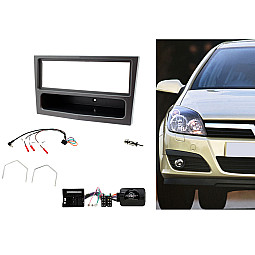 CTKVX28 Vauxhall Astra 2004-2010 Charcoal Metallic Single Din Car Stereo Fascia Fitting Kit CTKVX28 Vauxhall Astra 2004-2010 Charcoal Metallic Single Din Car Stereo Fascia Fitting Kit