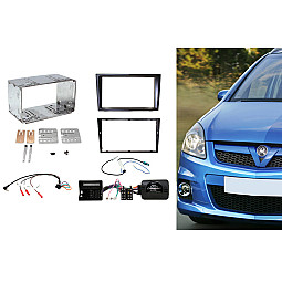 CTKVX34 Vauxhall Astra, Antara, Corsa, Zafira Charcoal Double Din Car Stereo Fascia Fitting Kit CTKVX34 Vauxhall Astra, Antara, Corsa, Zafira Charcoal Double Din Car Stereo Fascia Fitting Kit